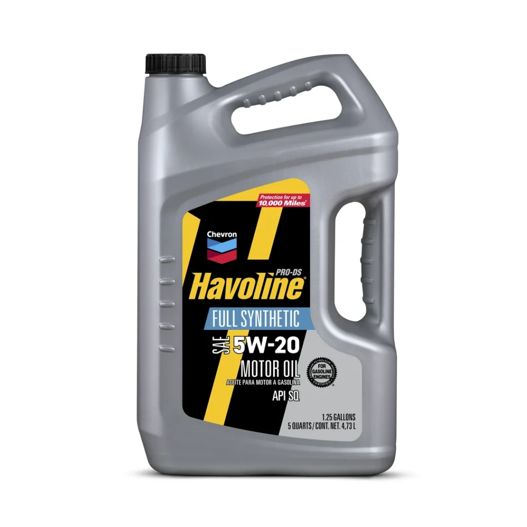CHEVRON HAVOLINE SINTETICO 5W20