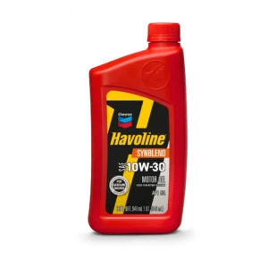 CHEVRON HAVOLINE ALTO KILOMETRAJE MEZCLA SINTETICA 10W30 | Caja 6/.946L (1QT)