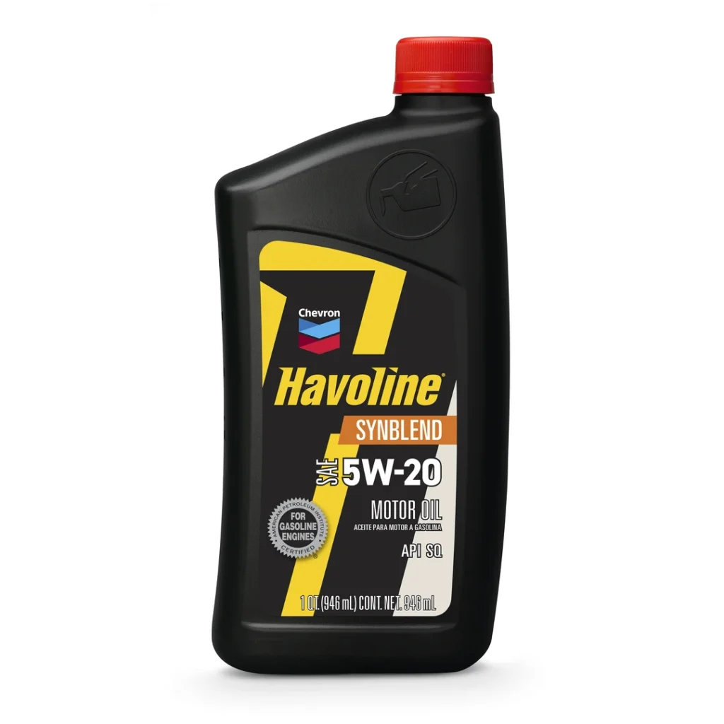 CHEVRON HAVOLINE MEZCLA SINTETICA 5W20