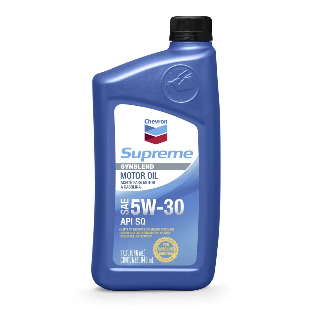 CHEVRON SUPR SYNBLD 5W30